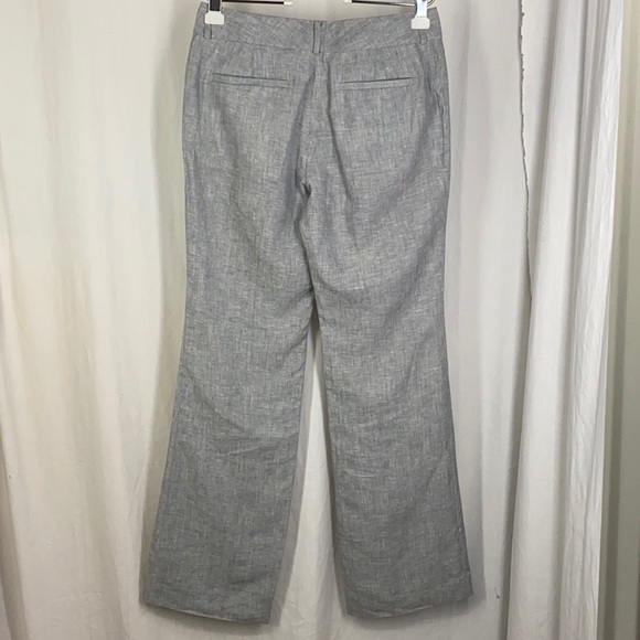 Banana Republic 6 Martin Fit LINEN Trousers Pants - Picture 4 of 7